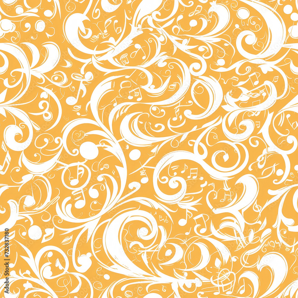 abstract patterns music, Seamless tile pattern AI art abstract patterns music, Seamless tile pattern AI art