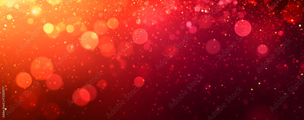 Abstract Bokeh Lights Background with Warm Color Gradient Abstract Bokeh Lights Background with Warm Color Gradient