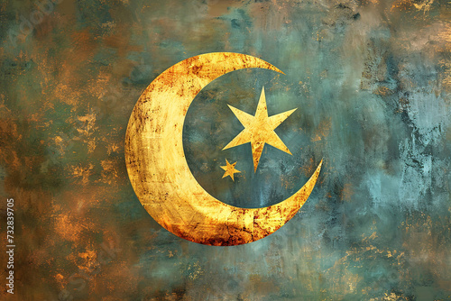 ramadan Kareem, Ramadan crescent moon, Eid Mubarak Islamic festival social media banner and Eid Mubarak Post Template, islam © fadi