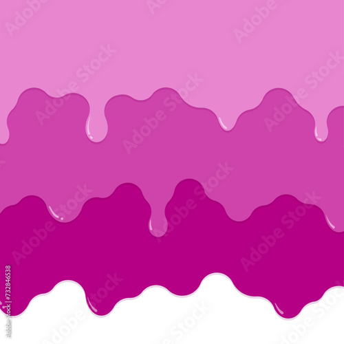 フレーム素材_垂れた液体_紫