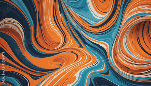 4k wallpaper 02, zeal and orange, simple cool,  photo