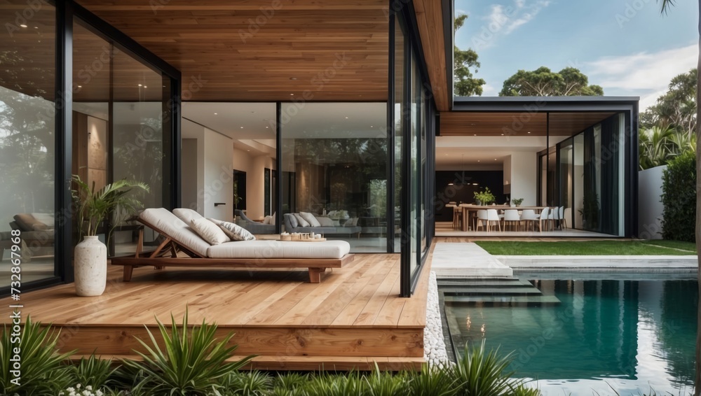 modern villa with pool,luxury,resort,outdoor modern villa with pool,luxury,resort,outdoor