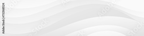 Abstract white banner color with a unique wavy design. It is ideal for creating eye catching headers, promotional banners, and graphic elements with a modern and dynamic look.