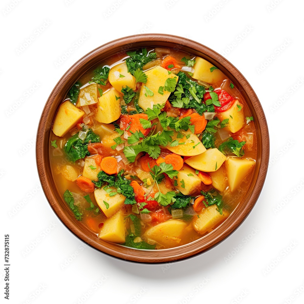 vegetables soup closeup vegetables soup closeup