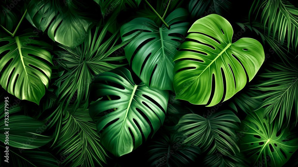 Tropical Paradise - Colourful Jungle. Tropical Paradise - Colourful Jungle.