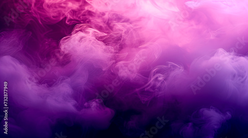 Pink-purple aura - psychedelic background smoke - pink clouds.
