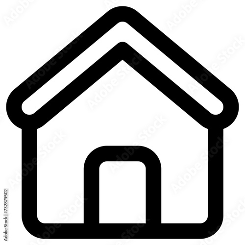 home icon, simple vector design