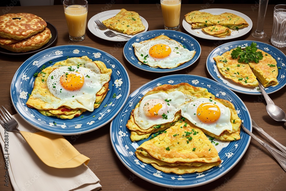 baked eggs with cheese