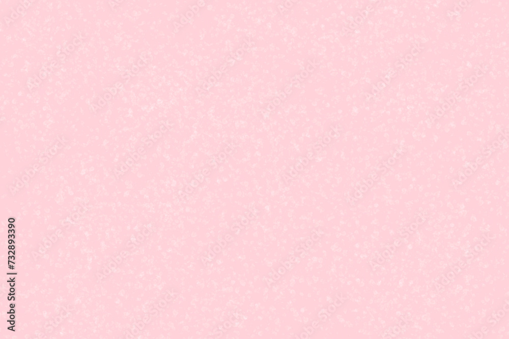 Pink rose snowfall pastel texture background. Valentine, Love, Wedding, Winter and celebration backgrounds concepts. 