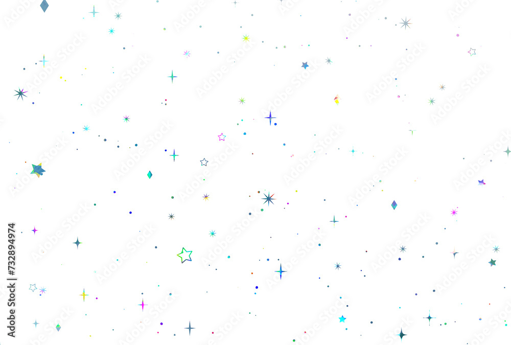 背景素材_ホログラム_星 背景素材_ホログラム_星
