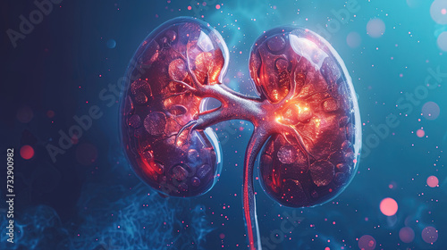 illustration of kidney