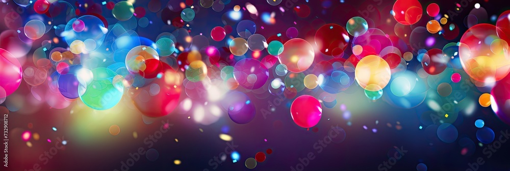 Colorful party background image 