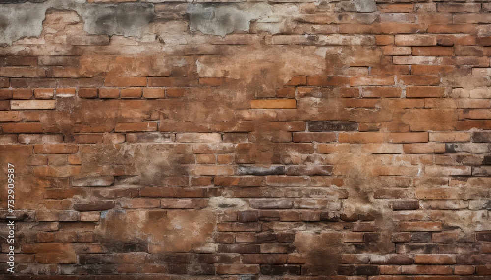 Obraz premium Background texture of old brick wall