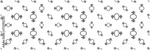 Pipe Clamp Icon Seamless Pattern Y_2202001