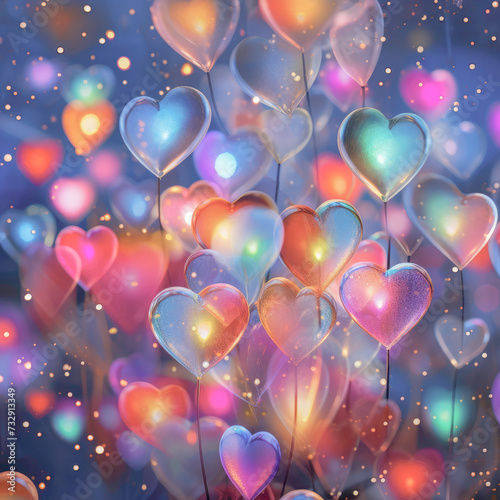 Illuminating love, joy, and positive