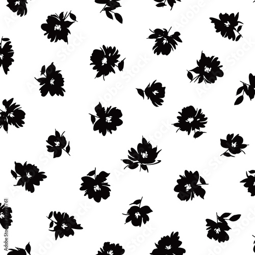 Cute floral pattern perfect for textile design,