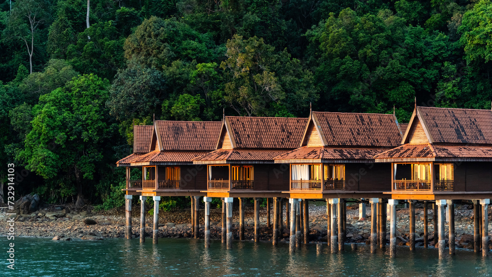 house on the sea, Langkawi, Malaysia