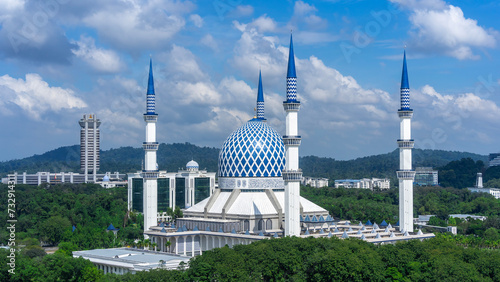 mosque Shah Alam, Malaysia