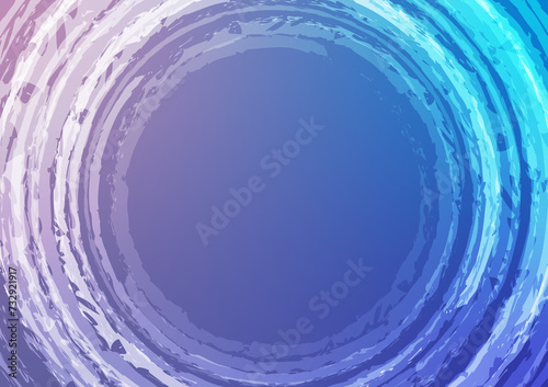 Blue water color circle abstract purple presentation background 