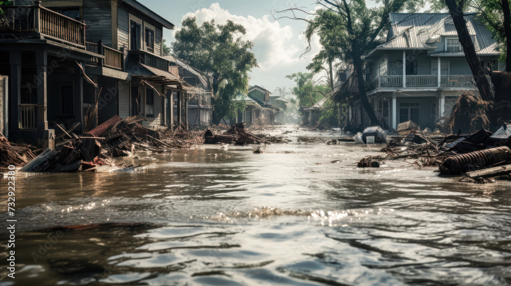 Flood Devtation: A Dter and Reliefcene Flood Devtation: A Dter and Reliefcene