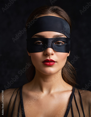 women blindfolded 