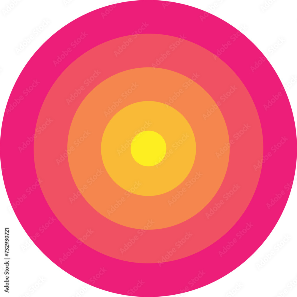 Neon Gradient Circle Retro Wave Cyberpunk Neon Gradient Circle Retro Wave Cyberpunk