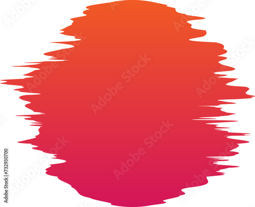 Neon Gradient Circle Retro Wave Cyberpunk