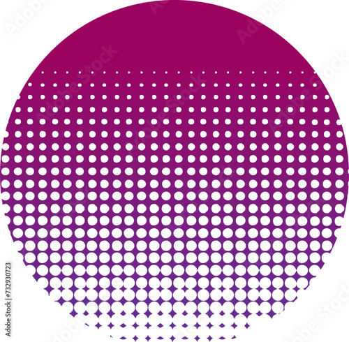 Neon Gradient Circle Retro Wave Cyberpunk