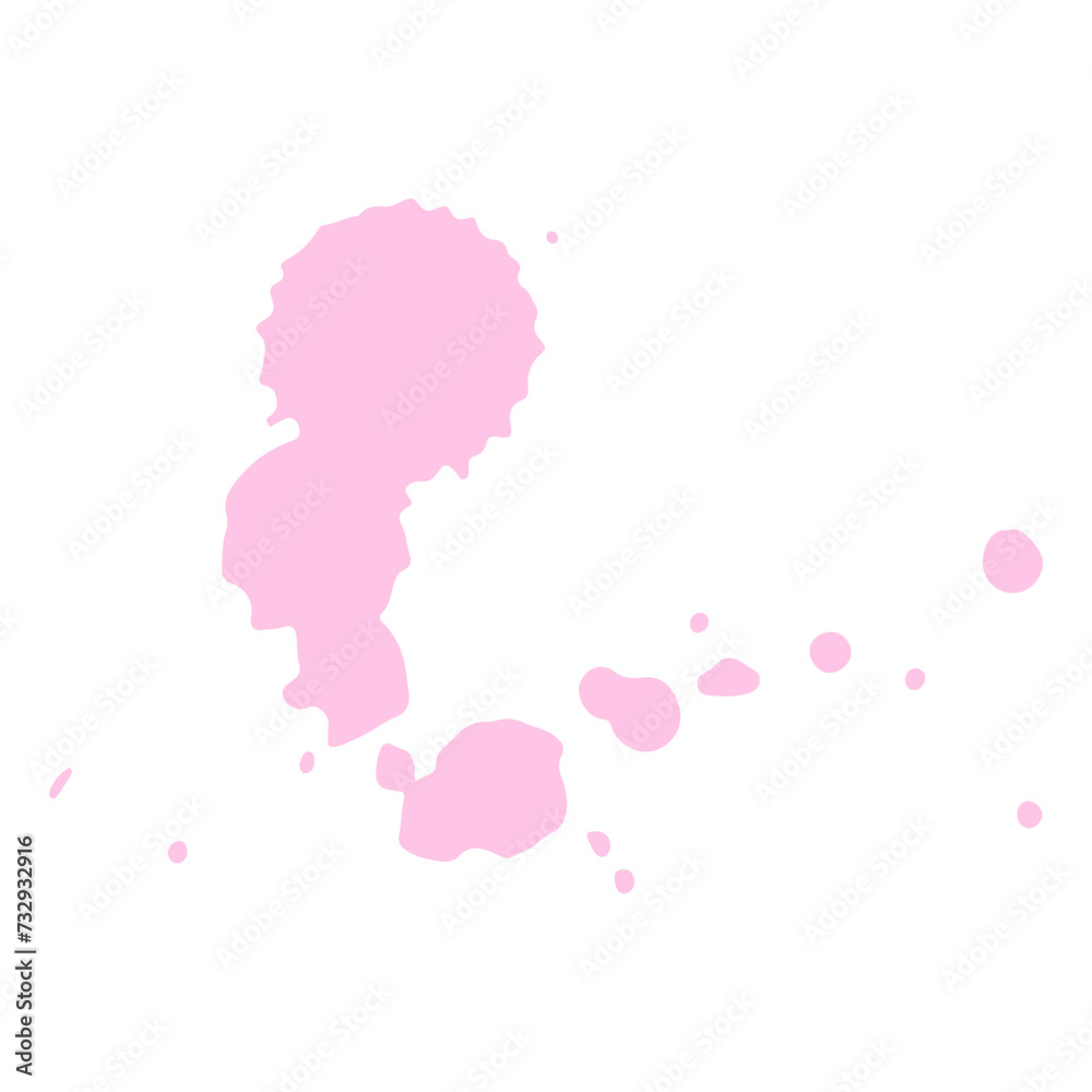 soft pink ink splash brush drop for valentine soft pink ink splash brush drop for valentine