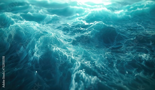 Sea water background photo