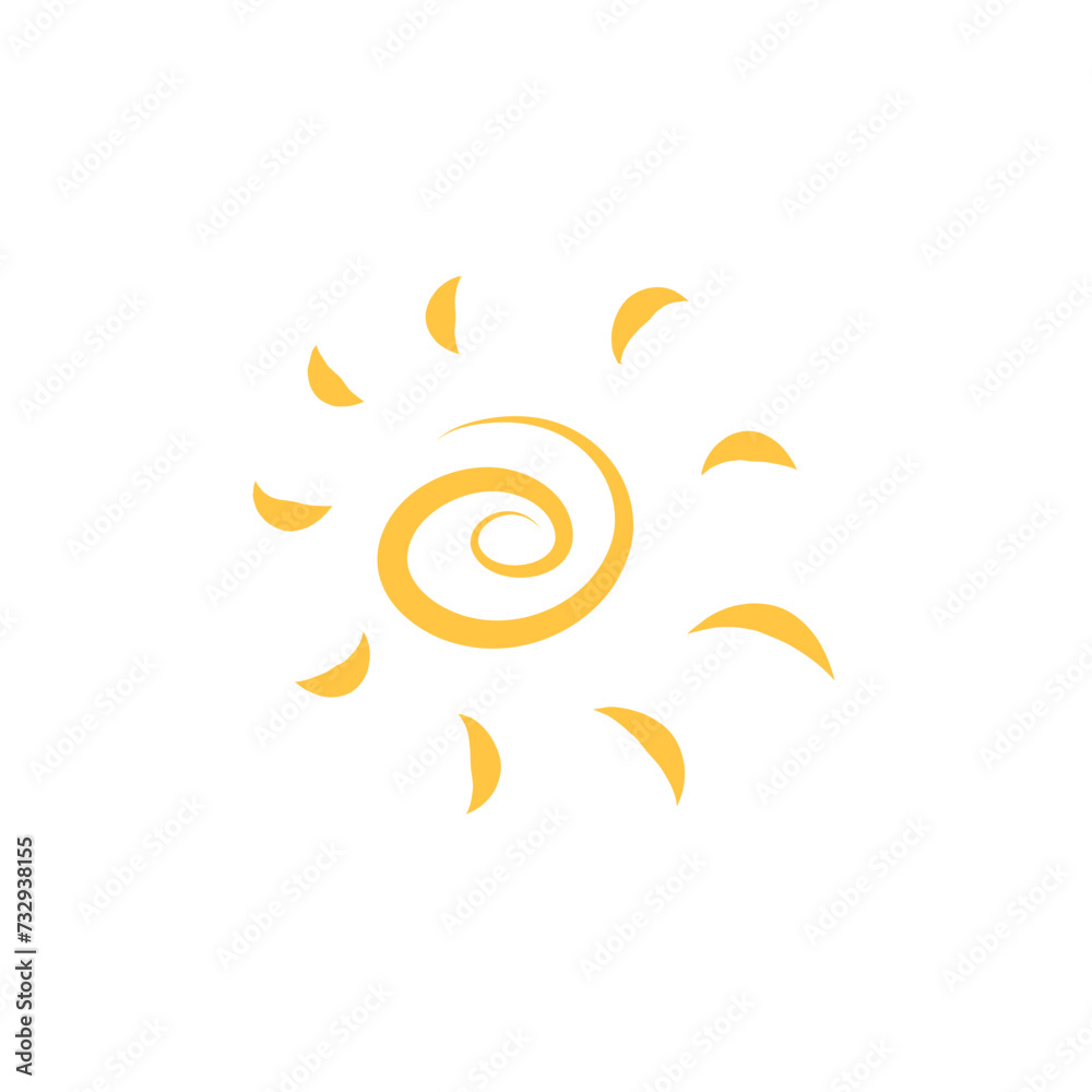 hand drawn cartoon sun hand drawn cartoon sun