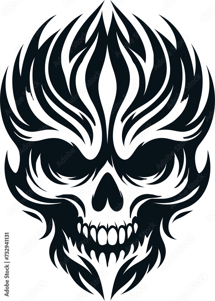 modern tribal tattoo skulls, abstract line art of mythological creatures, fantasy, minimalist contour. Vector
modern tribal tattoo skulls, abstract line art of mythological creatures, fantasy, minimalist contour. Vector
