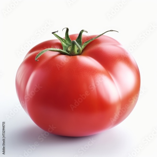Red campari tomato isolated on white background