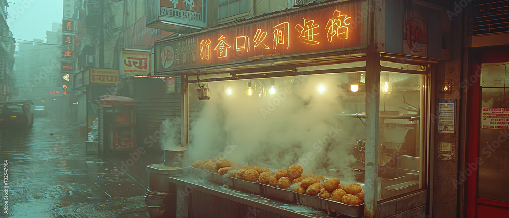 a food stand with a lot of food on it a food stand with a lot of food on it