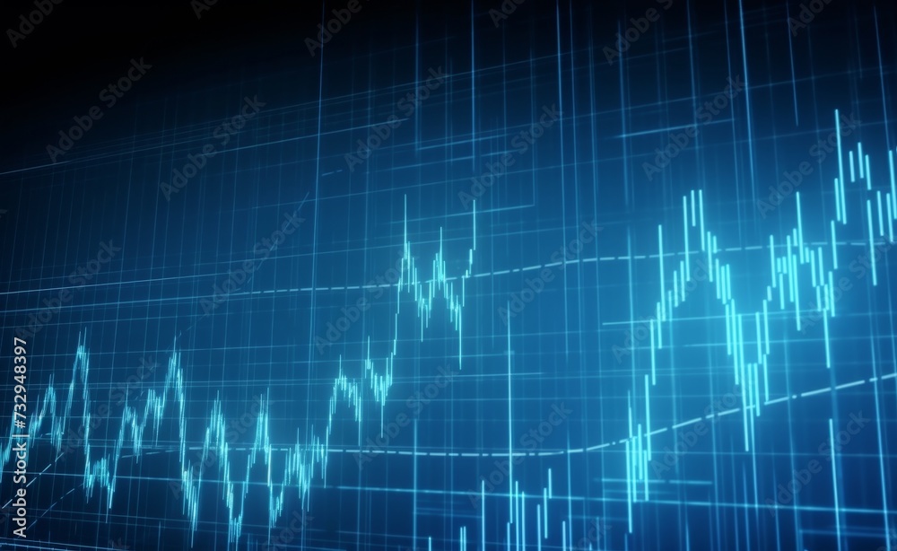 Stock market online business concept. business Graph Stock market online business concept. business Graph