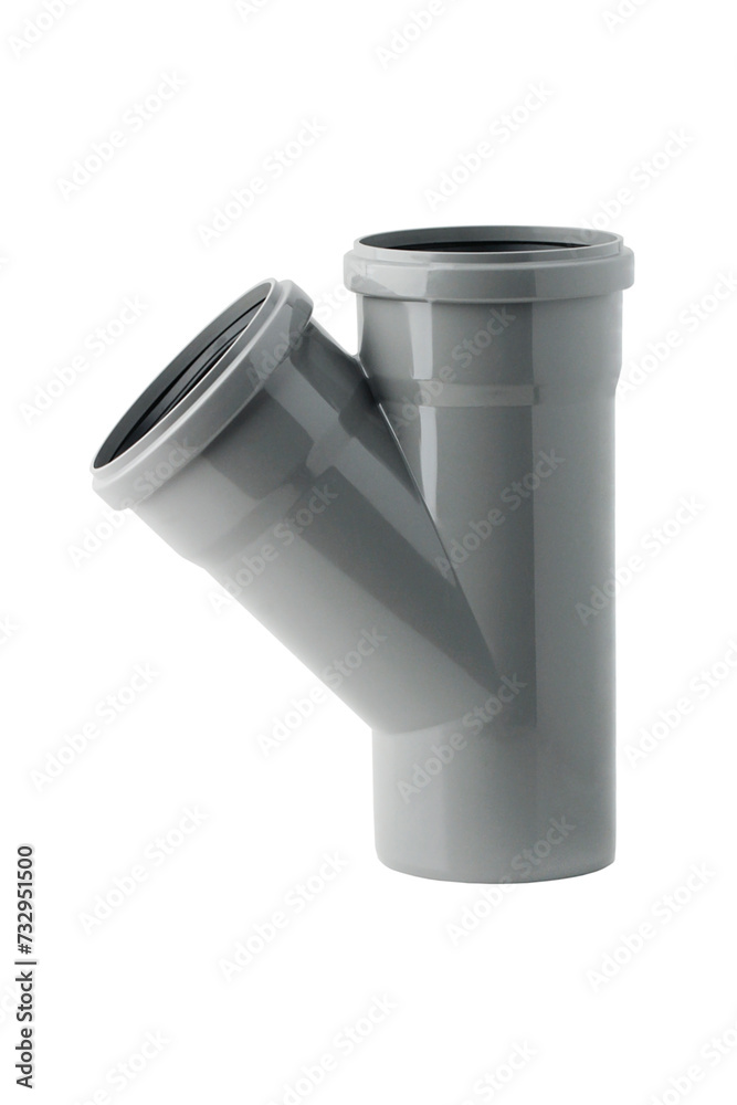 Plastic pipe sewer tee Plastic pipe sewer tee
