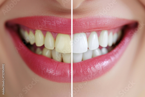 Before and After Teeth Whitening Comparison