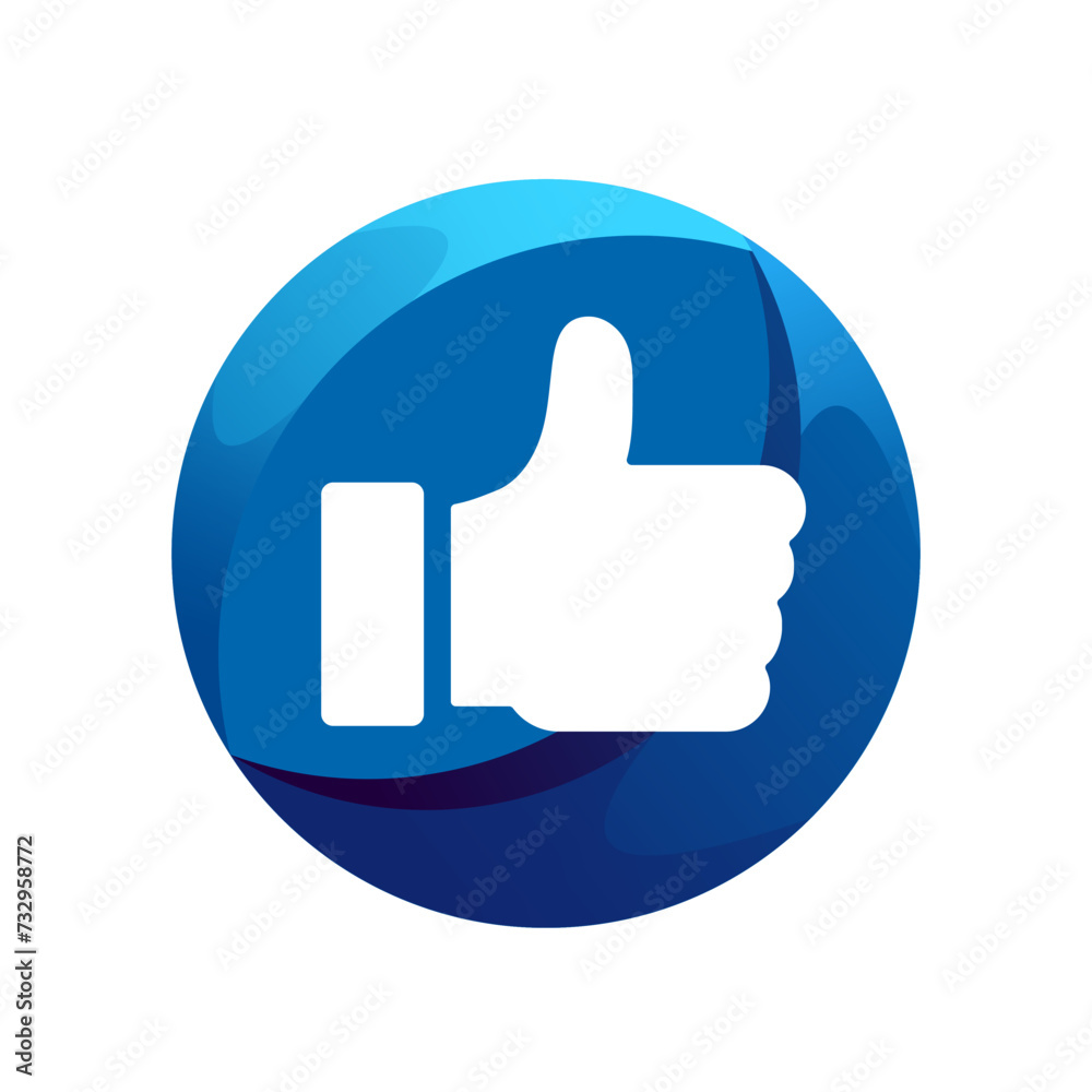 like emoticon design gradient logo colorful new style like emoticon design gradient logo colorful new style