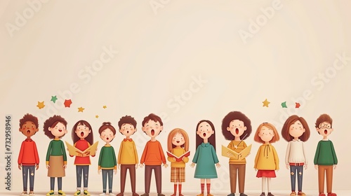 Greeting Card and Banner Design for National Anthem Day Background