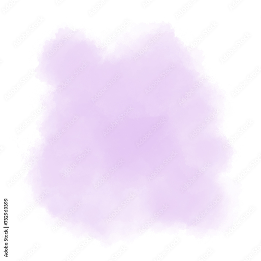 purple abstract watercolor brush background.