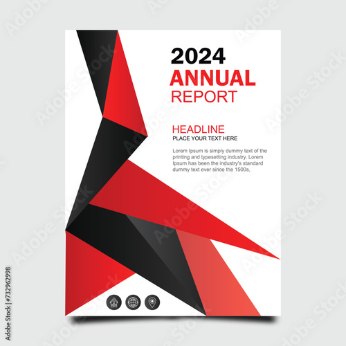 Abstract geometric shapes polygon design background for business annual report book cover brochure flyer