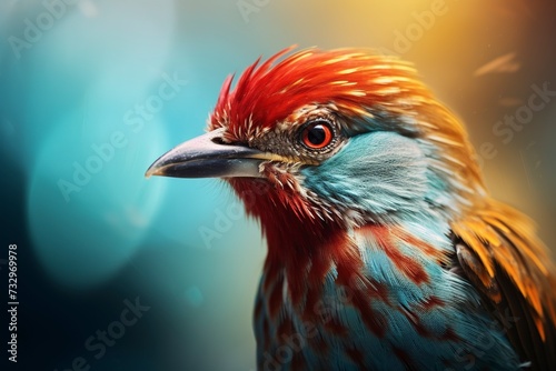 beautiful birds with blurred natural background with generative ai © ImronDesign