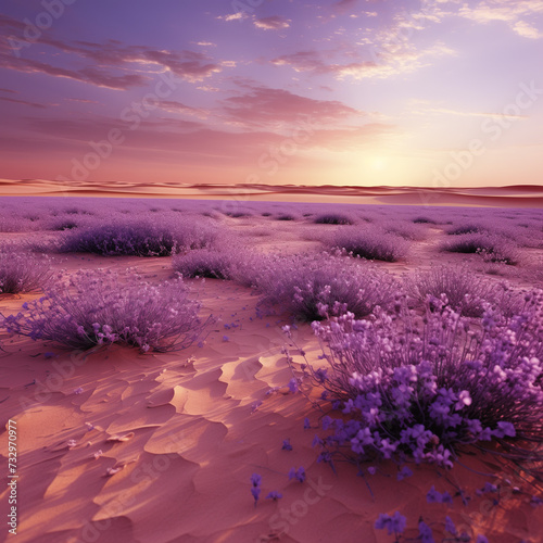 saudi arabia desert with Lavenders Job ID: bdfa6077-f2b0-40f6-99f6-721d6a8bbda6
