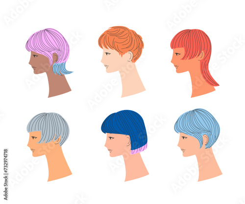 ショートヘアのスタイリングセット
