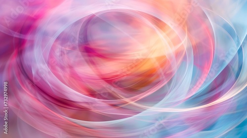 A dynamic abstract swirl of...