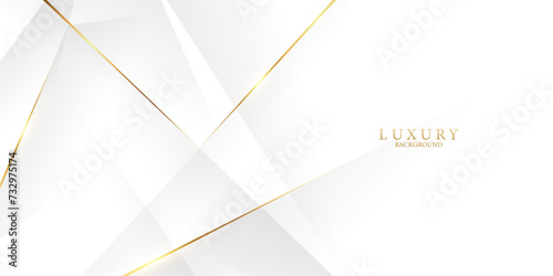 white background design With luxurious effect elements Vector illustration