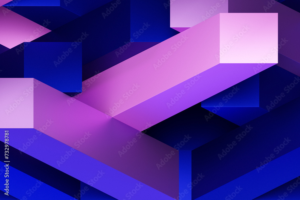 3d illustration of colorful stripes . Geometry background, pattern 3d illustration of colorful stripes . Geometry background, pattern