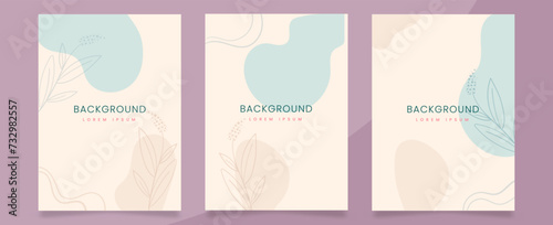 Modern abstract background. Social media stories and post creative Vector set. cover, invitation, banner, placard, brochure, poster, card, flyer and other.