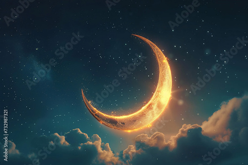  ramadan Kareem, Ramadan crescent moon, Eid Mubarak Islamic festival social media banner and Eid Mubarak Post Template, islam