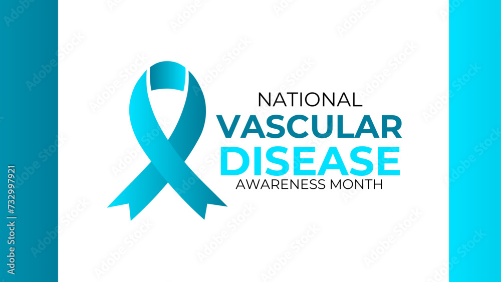 September is National Vascular Disease Awareness Month in September background. Holiday concept design. background, banner, placard, card, poster, cover, brochure, website, flyer. Vector illustration September is National Vascular Disease Awareness Month in September background. Holiday concept design. background, banner, placard, card, poster, cover, brochure, website, flyer. Vector illustration